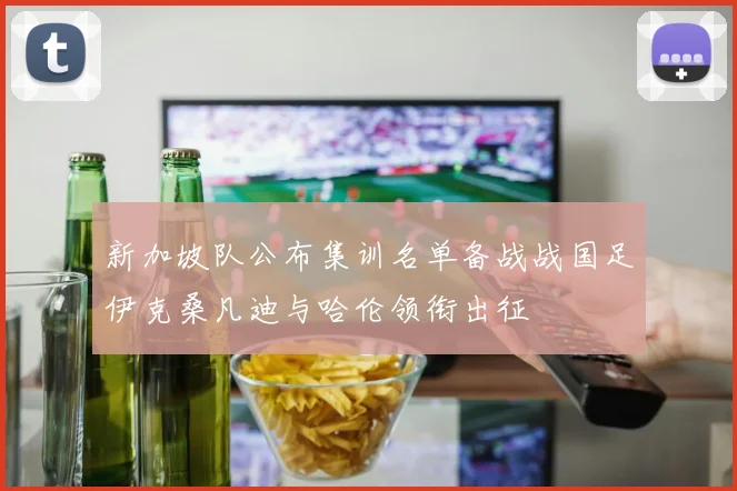 新加坡队公布集训名单备战战国足伊克桑凡迪与哈伦领衔出征